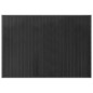 vidaXL Alfombra rectangular bambú gris 70x100 cm vidaXL Alfombra rectangular bambú gris 70x100 cm