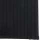 vidaXL Alfombra rectangular bambú negro 70x400 cm vidaXL Alfombra rectangular bambú negro 70x400 cm