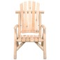 vidaXL Silla de jardín madera maciza de abeto 68x86x103 vidaXL Silla de jardín madera maciza de abeto 68x86x103