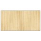vidaXL Alfombra rectangular bambú color natural claro 100x200 cm vidaXL Alfombra rectangular bambú color natural claro 100x200 cm