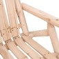 vidaXL Silla de jardín madera maciza de abeto 68x86x103 vidaXL Silla de jardín madera maciza de abeto 68x86x103