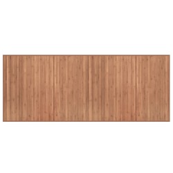 vidaXL Alfombra rectangular bambú color natural 80x200 cm