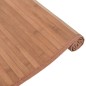 vidaXL Alfombra rectangular bambú color natural 80x300 cm vidaXL Alfombra rectangular bambú color natural 80x300 cm