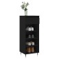 vidaXL Mueble zapatero madera contrachapada negro 40x36x105 cm vidaXL Mueble zapatero madera contrachapada negro 40x36x105 cm