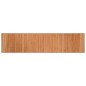vidaXL Alfombra rectangular bambú color natural 70x300 cm vidaXL Alfombra rectangular bambú color natural 70x300 cm