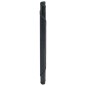 vidaXL Alfombra redonda bambú negro 60 cm