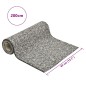vidaXL Lámina de piedra gris 200x40 cm vidaXL Lámina de piedra gris 200x40 cm