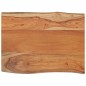vidaXL Tablero rectangular madera de acacia borde vivo 80x60x2,5 cm vidaXL Tablero rectangular madera de acacia borde vivo 80x60x2,5 cm