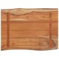 vidaXL Tablero rectangular madera de acacia borde vivo 80x60x2,5 cm vidaXL Tablero rectangular madera de acacia borde vivo 80x60x2,5 cm