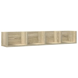 vidaXL Mueble de pared madera de ingeniería roble Sonoma 99x18x16,5 cm