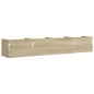 vidaXL Mueble de pared madera de ingeniería roble Sonoma 99x18x16,5 cm