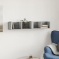 vidaXL Mueble de pared madera de ingeniería gris Sonoma 99x18x16,5 cm vidaXL Mueble de pared madera de ingeniería gris Sonoma 99x18x16,5 cm