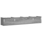 vidaXL Mueble de pared madera de ingeniería gris Sonoma 99x18x16,5 cm vidaXL Mueble de pared madera de ingeniería gris Sonoma 99x18x16,5 cm