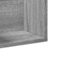 vidaXL Mueble de pared madera de ingeniería gris Sonoma 99x18x16,5 cm vidaXL Mueble de pared madera de ingeniería gris Sonoma 99x18x16,5 cm