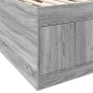 vidaXL Tumbona con cajones madera ingeniería gris Sonoma 90x190 cm vidaXL Tumbona con cajones madera ingeniería gris Sonoma 90x190 cm