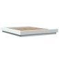 vidaXL Estructura de cama madera de ingeniería blanca 150x200 cm vidaXL Estructura de cama madera de ingeniería blanca 150x200 cm