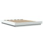 vidaXL Estructura de cama madera de ingeniería blanca 150x200 cm vidaXL Estructura de cama madera de ingeniería blanca 150x200 cm