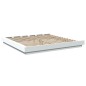 vidaXL Estructura de cama madera de ingeniería blanca 200x200 cm vidaXL Estructura de cama madera de ingeniería blanca 200x200 cm