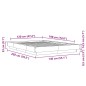 vidaXL Estructura de cama madera de ingeniería roble Sonoma 120x190 cm vidaXL Estructura de cama madera de ingeniería roble Sonoma 120x190 cm