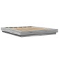 vidaXL Estructura de cama madera de ingeniería gris Sonoma 160x200 cm vidaXL Estructura de cama madera de ingeniería gris Sonoma 160x200 cm
