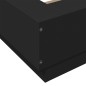 vidaXL Estructura de cama madera de ingeniería negra 135x190 cm vidaXL Estructura de cama madera de ingeniería negra 135x190 cm