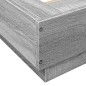 vidaXL Estructura de cama madera de ingeniería gris Sonoma 140x200 cm vidaXL Estructura de cama madera de ingeniería gris Sonoma 140x200 cm