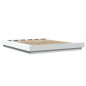 vidaXL Estructura de cama madera de ingeniería blanca 160x200 cm vidaXL Estructura de cama madera de ingeniería blanca 160x200 cm
