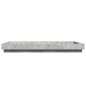 vidaXL Estructura de cama madera de ingeniería gris hormigón 100x200cm vidaXL Estructura de cama madera de ingeniería gris hormigón 100x200cm