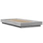 vidaXL Estructura de cama madera de ingeniería gris Sonoma 75x190 cm vidaXL Estructura de cama madera de ingeniería gris Sonoma 75x190 cm