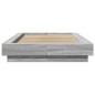 vidaXL Estructura de cama madera de ingeniería gris Sonoma 75x190 cm vidaXL Estructura de cama madera de ingeniería gris Sonoma 75x190 cm