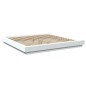 vidaXL Estructura de cama madera de ingeniería blanca 180x200 cm