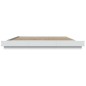 vidaXL Estructura de cama madera de ingeniería blanca 180x200 cm