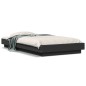 vidaXL Estructura de cama madera de ingeniería negra 100x200 cm vidaXL Estructura de cama madera de ingeniería negra 100x200 cm