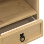 vidaXL Estantería de CDs Corona madera maciza de pino 40x30x110 cm vidaXL Estantería de CDs Corona madera maciza de pino 40x30x110 cm