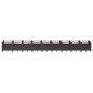 vidaXL Jardinera con clavijas PP marrón 363,5x43,5x43,5 cm vidaXL Jardinera con clavijas PP marrón 363,5x43,5x43,5 cm
