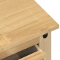 vidaXL Cómoda cajonera Corona madera maciza de pino 92x48x114 cm vidaXL Cómoda cajonera Corona madera maciza de pino 92x48x114 cm