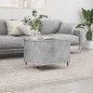 vidaXL Mesa de centro madera contrachapada gris hormigón 60x44,5x45 cm vidaXL Mesa de centro madera contrachapada gris hormigón 60x44,5x45 cm