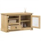 vidaXL Mueble de TV Corona madera maciza de pino 100x45x58 cm