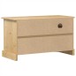 vidaXL Mueble de TV Corona madera maciza de pino 100x45x58 cm