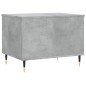 vidaXL Mesa de centro madera contrachapada gris hormigón 60x44,5x45 cm vidaXL Mesa de centro madera contrachapada gris hormigón 60x44,5x45 cm