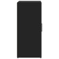 vidaXL Aparador de madera de ingeniería 2 uds negro 60x31x70 cm vidaXL Aparador de madera de ingeniería 2 uds negro 60x31x70 cm
