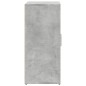 vidaXL Aparador de madera ingeniería 2 uds gris hormigón 60x31x70 cm