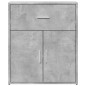 vidaXL Aparador de madera ingeniería 2 uds gris hormigón 60x31x70 cm vidaXL Aparador de madera ingeniería 2 uds gris hormigón 60x31x70 cm