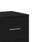 vidaXL Aparadores 2 unidades madera de ingeniería negro 60x31x84 cm vidaXL Aparadores 2 unidades madera de ingeniería negro 60x31x84 cm