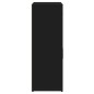 vidaXL Aparadores 2 uds madera de ingeniería negro 60x30x84 cm vidaXL Aparadores 2 uds madera de ingeniería negro 60x30x84 cm