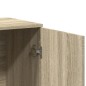 vidaXL Aparadores 2 uds madera de ingeniería roble Sonoma 79x38x80 cm vidaXL Aparadores 2 uds madera de ingeniería roble Sonoma 79x38x80 cm