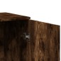 vidaXL Aparadores 2 uds madera de ingeniería roble ahumado 79x38x80 cm vidaXL Aparadores 2 uds madera de ingeniería roble ahumado 79x38x80 cm