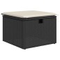 vidaXL Set de sofás de jardín 11 pzas y cojines ratán sintético negro vidaXL Set de sofás de jardín 11 pzas y cojines ratán sintético negro