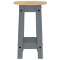 vidaXL Set de bar 5 piezas madera maciza de pino gris vidaXL Set de bar 5 piezas madera maciza de pino gris