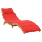 vidaXL Tumbonas con cojines 2 uds madera maciza de acacia rojo vidaXL Tumbonas con cojines 2 uds madera maciza de acacia rojo
